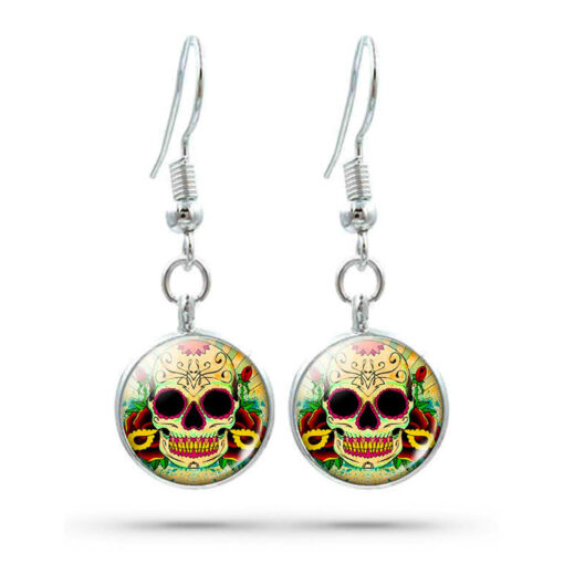 earrings-mexican-skull-and-crossbones-earrings
